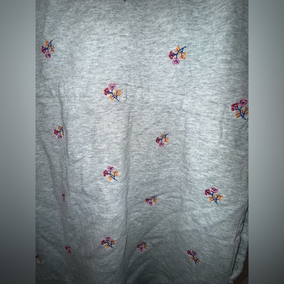 Draper James Floral Heather Gray Dress - Picture 5 of 5